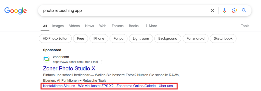 Baidu vs Google: Mobile ads on Google